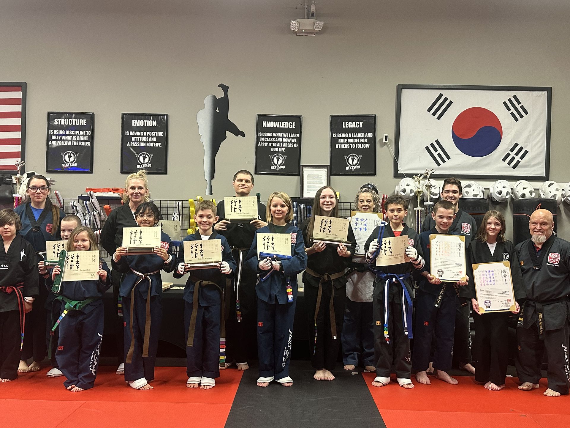 Junior Warriors — kids martial arts training at NEXTStep Gettysburg PA